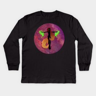 Fire of the Stars Kids Long Sleeve T-Shirt